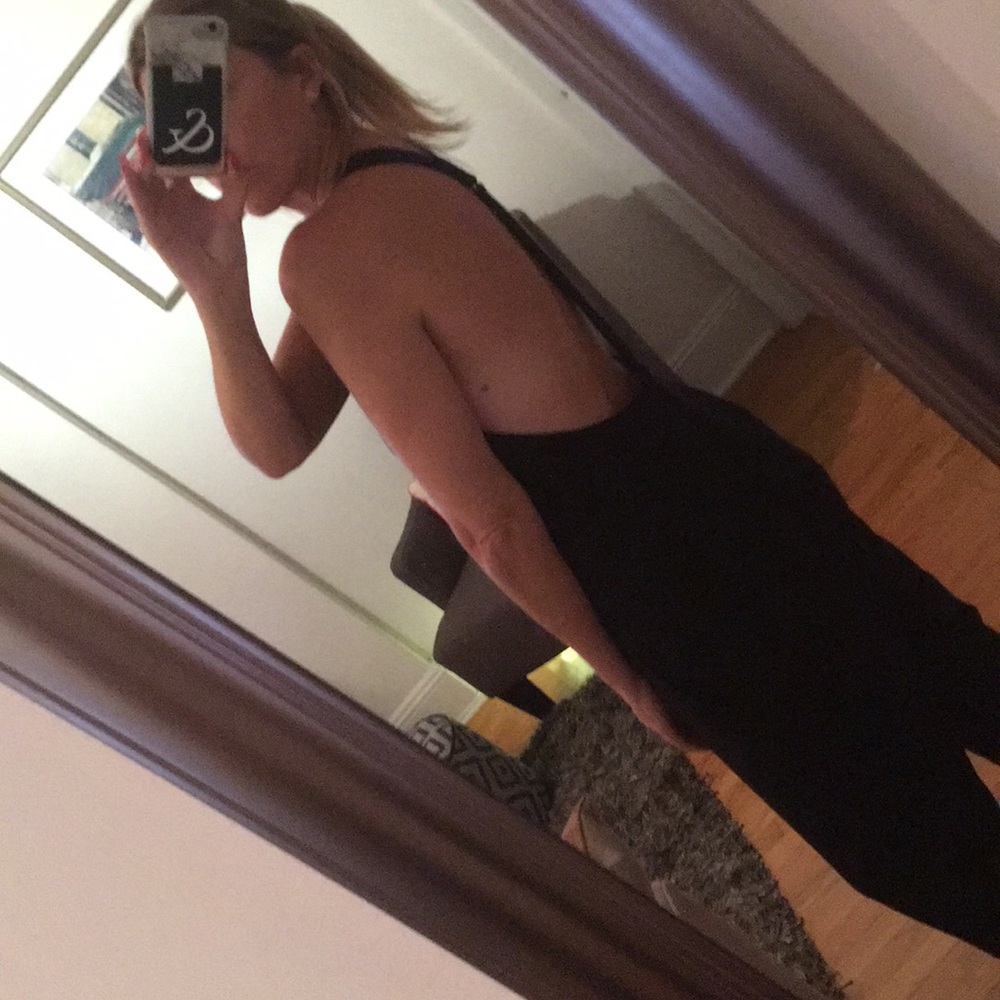 Black baggy jumpsuit